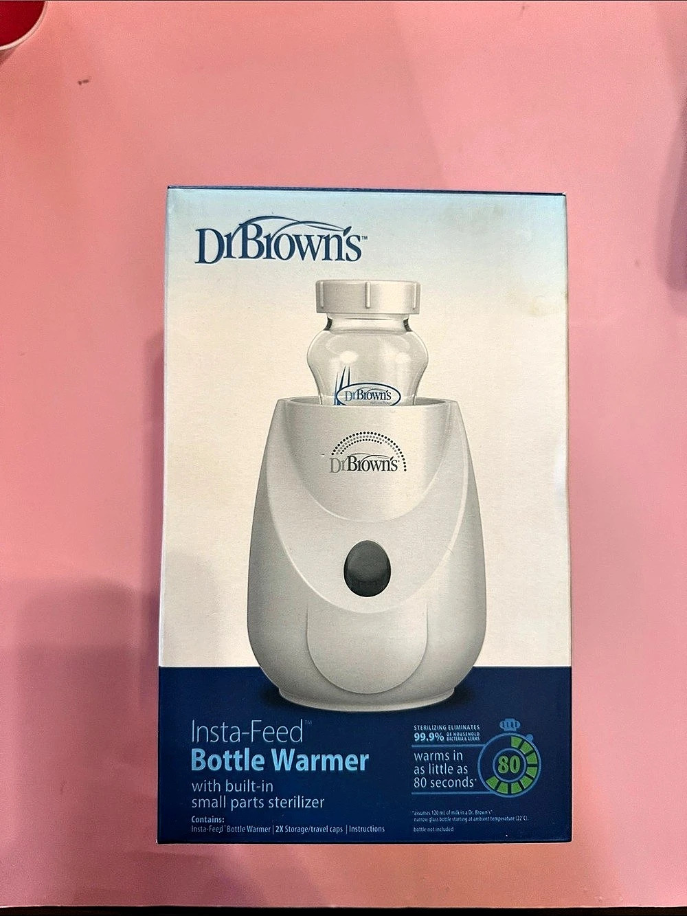 Dr. Brown's Insta-Feed Bottle Warmer NWT